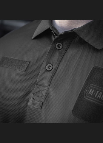 Поло Elite Tactical Coolmax Black (2XL) M-TAC (303411861)