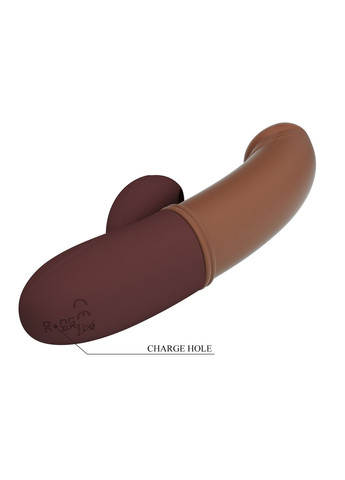 Вібратор-кролик реаліст KANE з вакуумною стимуляцією, 19.2 х 3.6 см Pretty Love (361670402)