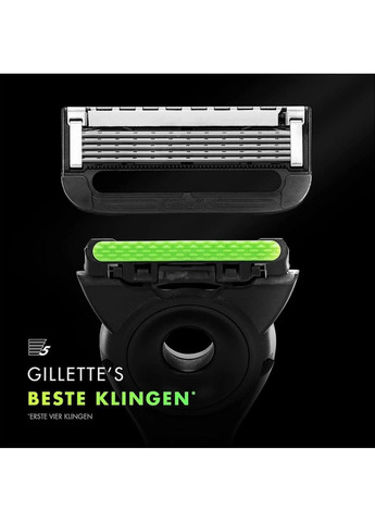 Картриджі змінні для гоління (леза касети) чоловічі Labs 10 шт. Gillette (349457487)