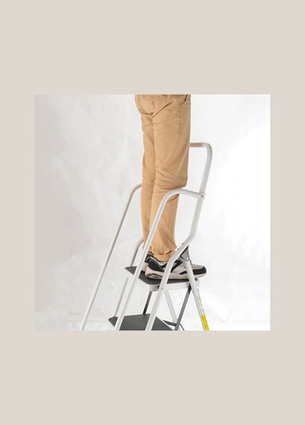 Лестница-стремянка стальная с ручками 3 ступени ZHENG'S WAY (322843403)