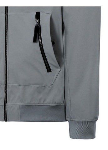 Сіра демісезонна куртка 40727 light soft shell Stone Island