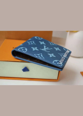 Мужское брендовое портмоне (82798) Lux blue No Brand (322157278)