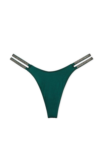 Жіночі трусики Double Shine Strap Smooth Thong Victoria's Secret (294973558)