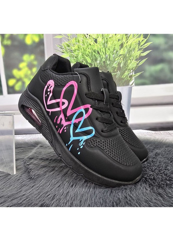 Кроссовки женские Loretta чёрные демисезоны (322187629)