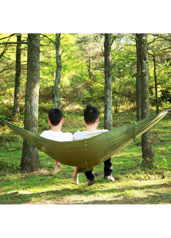 Гамак туристичний Easy Camping з москітною сіткою до 300кг EC-9812 Green UKC (350349105)