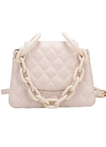 Мягкая женская сумочка со стеганной экокожей белая ( ) MAVKA (330133650)