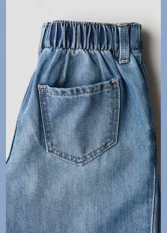 Голубые штаны джинсы для девочки 9746 128 см голубой 73246 H&M