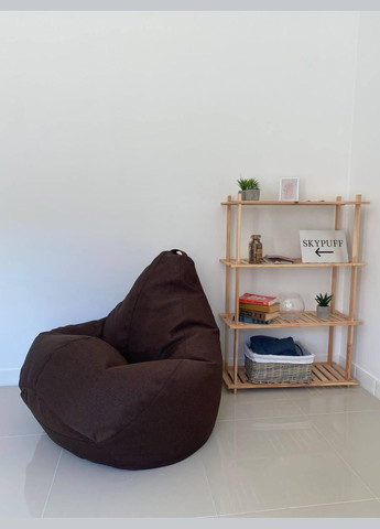 Крісло - мішок груша, XXL - 140х100 Queens Chocolate SkyPuff (339871746)