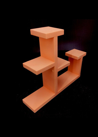 Підставка для квітів з дерева Оспіталет грейпфрут (ЦВП-001554) No Brand (328226121)