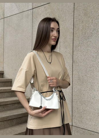 Женская белая сумка 2121 кросс-боди No Brand (299279266)