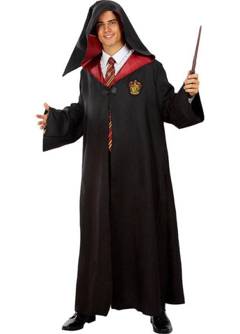 Костюм Гарри Поттер для взрослых Гриффиндор мантия шарф и волшебная палочка My Kigu (363176506)