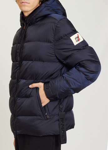 Синій зимній Пуховик AFTER LABEL