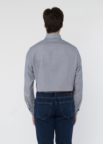 Черная кэжуал рубашка Arber