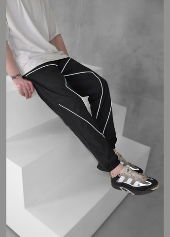 Трендові штани зі світловідбиваючим кантом з плащівки Seventy.Eight (280201463)