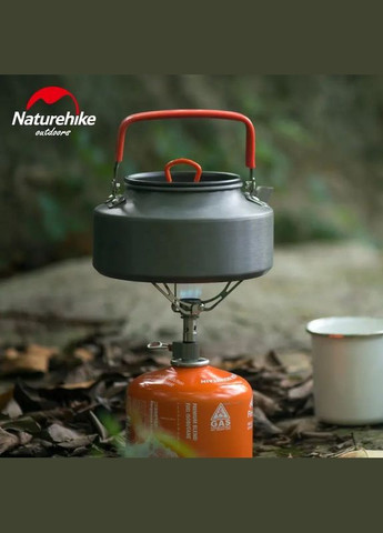 Чайник NH17C020-H 1.1 л, алюміній, сірий Naturehike (353504699)