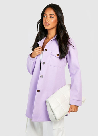 Лиловая демисезонная куртка Boohoo