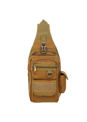 Сумка-слінг тактична з однією лямкою (нейлон, оксфорд 900D, р-р 30х16х8см, 4л, Хакі) (TY-184_Хакі) SILVER KNIGHT (361439356)