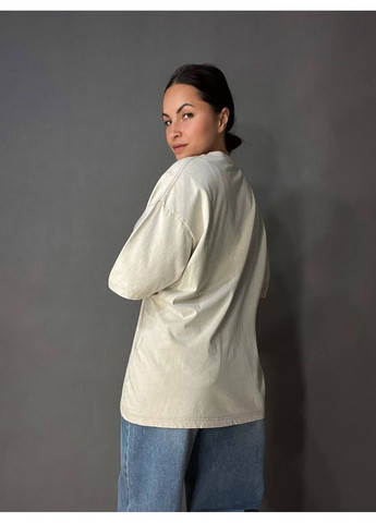 Футболка женская A-N 26089 тай-дай оверсайз с камнями буква B No Brand - (333251728)