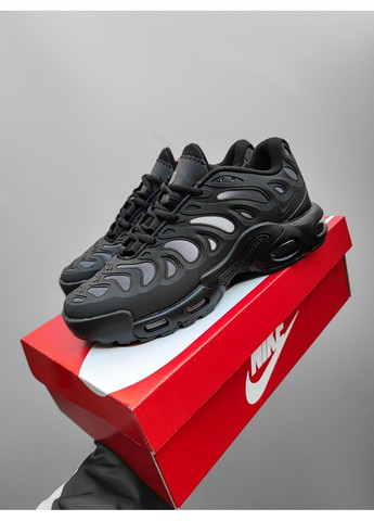 Чорні Осінні кросівки чоловічі nike air max tn plus drift black найк аір макс тн плюс No Brand
