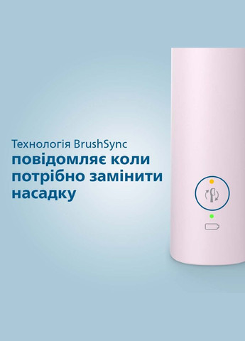 Електрична зубна щітка Gemini 3100 Rose (HX3671 / 11) Philips (306581227)