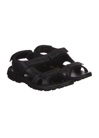 Повседневные мужские сандали из кожи 10а1 Andante на липучке