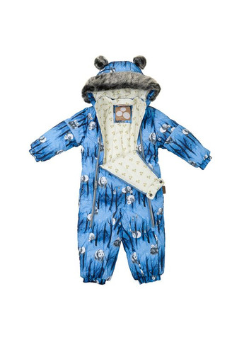 Біла термокомбінезон lotus, р. 98, синій з блакитним () Huppa 36260030-72386-098