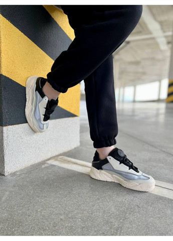 Чорні Осінні кросівки чоловічі adidas niteball beige black адідас найтбол No Brand