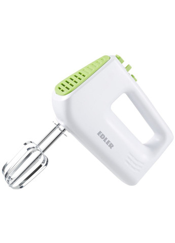 Міксер ручний кухонний 400W з насадками (вінчики, гачки для замісу тіста), 5 швидкостей, з турбо-режимом EDLER (366977796)