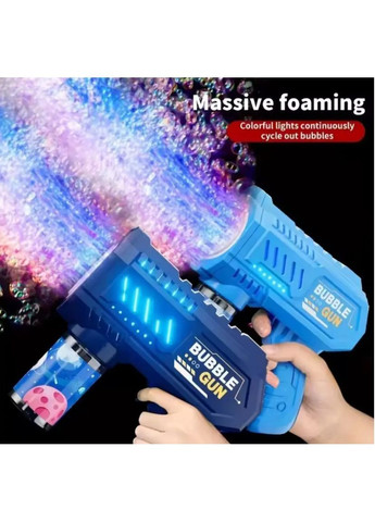 Мильні бульбашки Іграшковий пістолет Мильних бульбашок Бластер на батарейках No Brand (362210466)