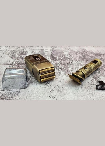 Набір триммер та бритва шейвер V-649 для стрижки волосся гоління догляду за бородою вусами VGR (297332242)