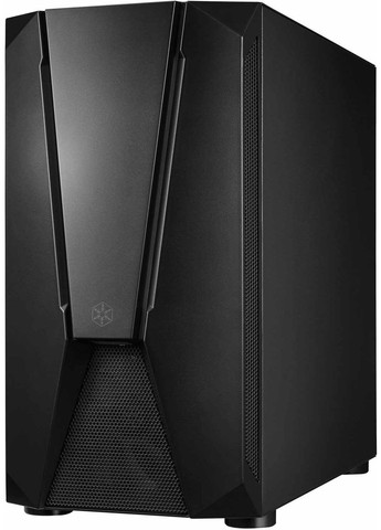 Корпус Fara V1M Pro Tempered Glass без БП (SST-FAV1MB-PRO) Black Silver Stone (360418044)