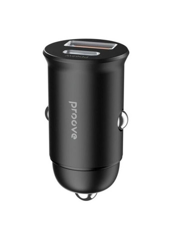 Автомобільний зарядний пристрій Tiny Power Pro 65W USB + Type-C black (ACTP65110001) Proove (360420492)