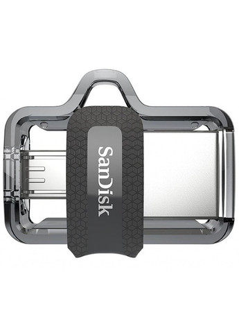 Флеш пам'ять usb SanDisk 16gb ultra dual black usb 3.0 otg (268147266)