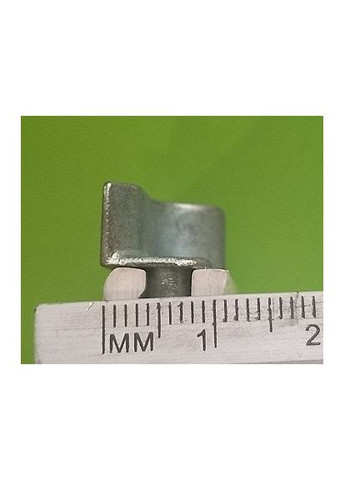 Відповідна планка для ПВХ профілів 9 мм з саморізом No Brand (363329615)