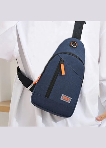 Нейлонова нагрудна сумка BJ502 Синій XJXN (323645352)