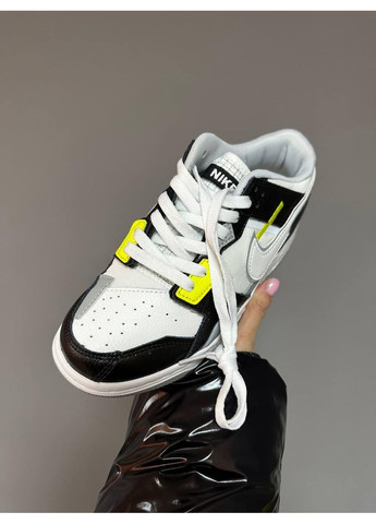 КРОССОВКИ ЖЕНСКИЕ NIKE SB DUNK LOW SCRAP WOLF GREY LIGHT LEMON НАЙК СБ ДАНК No Brand серые демисезоны (367171903)