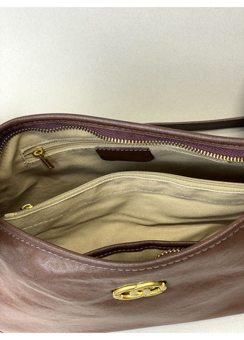 Жіноча шкіряна сумка кросбоді | класична сумочка через плече | натуральна шкіра, золота фурнітура Genuine Leather Кросбоді (362218298)