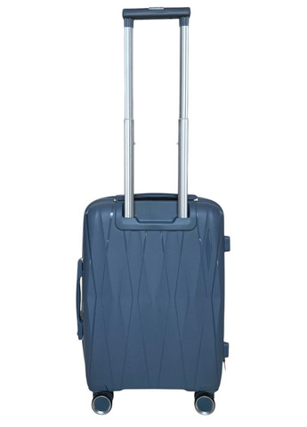 Чемодан малый под ручную кладь S Madisson 51103 полипропилен Серый Snowball (328389013)