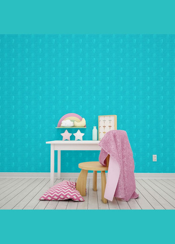3D панель самоклеящийся кирпич Бирюза 700х770х5мм (0025) SW-00000084 Sticker Wall (298284509)