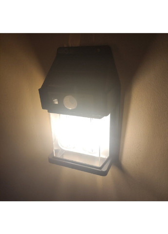 Уличный настенный аккумуляторный светильник лампа фонарь на солнечной батарее с датчиком движения (478045-Prob) Unbranded (302131890)