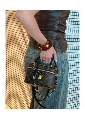 Сумочка жіноча шкіряна коричнева Сумка Louis Vuitton Vanity луі віттон No Brand (365250879)