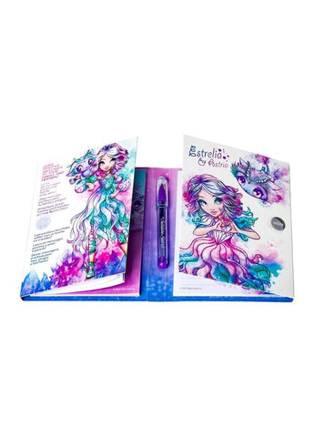 Набір для творчості з блокнотом "Космічний стиль" Nebulous Stars 11501-1 з ручкою No Brand (339776181)