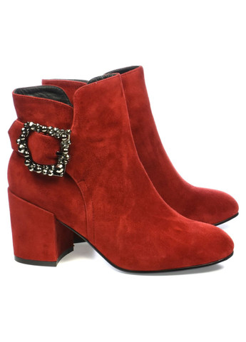 Бордовые демисезонная демисезонные ботильйони Veritas