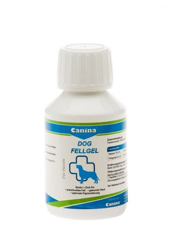 Вітаміни для собак Dog Fellgel гель, для шкіри та вовни, 100 мл Canina (292259530)