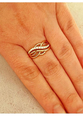 Позолочене Кільце р.17, 18. Позолочена каблучка. Позолота No Brand (363330300)