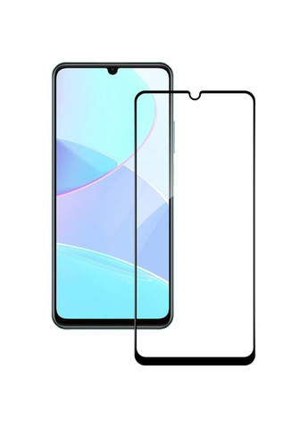 Скло захисне (m468678) ACCLAB Full Glue Realme C51 Black (367063155)