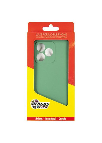 Чохол до мобільного телефона Soft Realme C51 (mint) (DG-TPU-SOFT-53) DENGOS Soft Realme C51 (mint) (366069314)