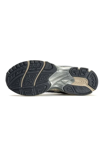 Сірі чоловічі кросівки asics grey beige демісезон No Brand Gel-Kahana 14