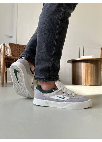 КРОСІВКИ ЖІНОЧІ NIKE SB SKATE SHOES WHITE GREEN НАЙК СБ ДАНК No Brand сірі демісезони (369388661)