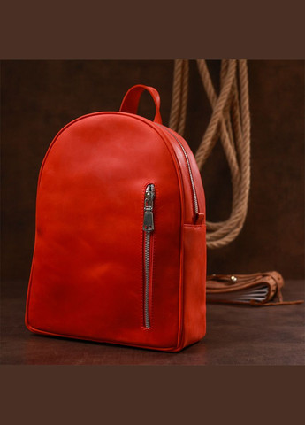 Кожаный винтажный женский рюкзак 21х28х9 см 16327 Shvigel (362417669)